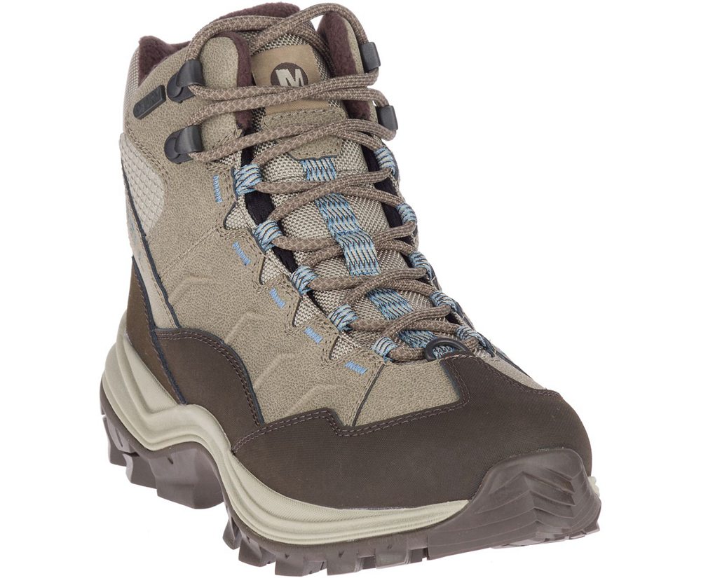 Merrell Støvler Dame - Thermo Chill Mid Waterproof - Grå - TED254983